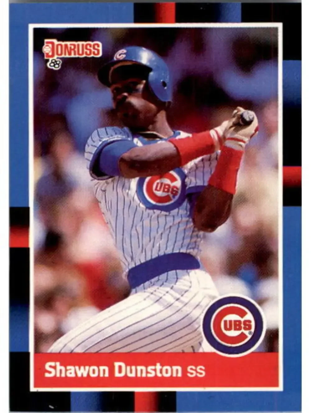 1988 Shawon Dunston Donruss Baseball Card #146
